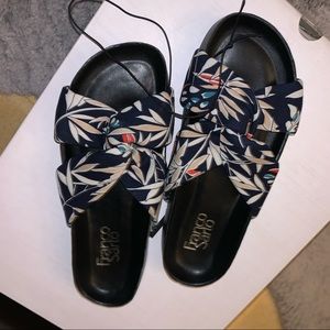 Floral Slides Sz 6W
